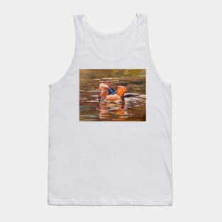 Mandarin Duck in NYC Tank Top